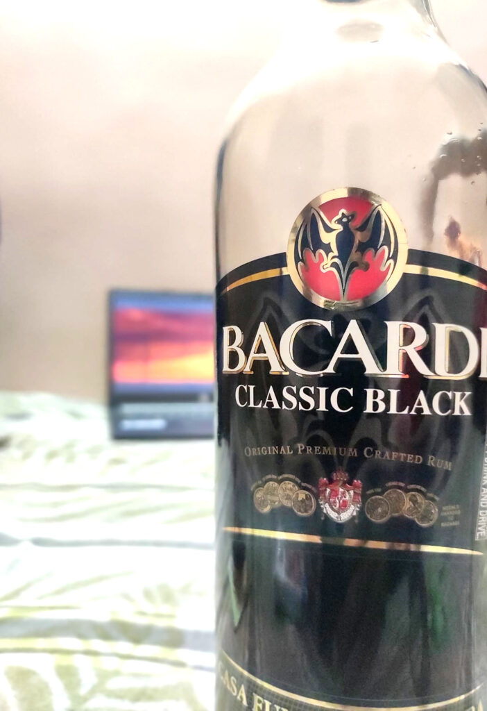 BACARDI CLASSIC BLACK ORIGINAL PREMIUM CRAFTED RUM (750 ml)