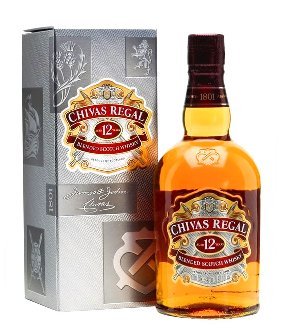CHIVAS REGAL AGED 12 YEARS BLENDED SCOTCH WHISKY
