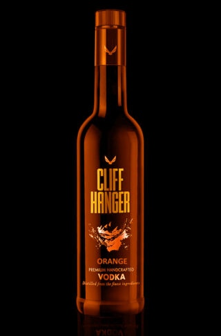 CLIFF HANGER ORANGE PREMIUM HANDCRAFTED VODKA