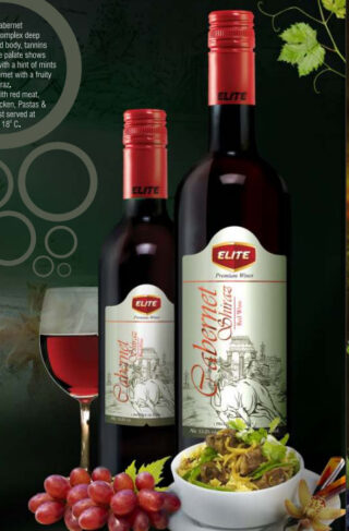 ELITE CABERNET SHIRAZ RED WINE