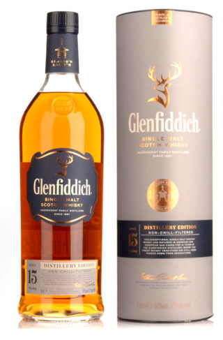 GLENFIDDICH SINGLE MALT SCOTCH WHISKY 15 YO (700 ml)