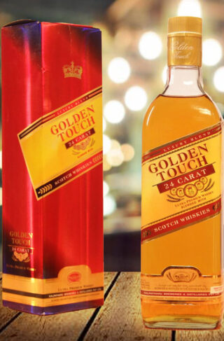 GOLDEN TOUCH 24 CARAT ULTRA PREMIUM INDIAN WHISKY WITH SCOTCH