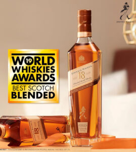 JOHNNIE WALKER AGED 18 YEARS BLENDED SCOTCH WHISKY2