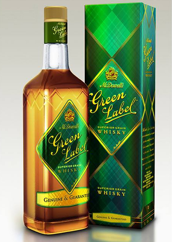 MCDOWELL'S GREEN LABEL WHISKY
