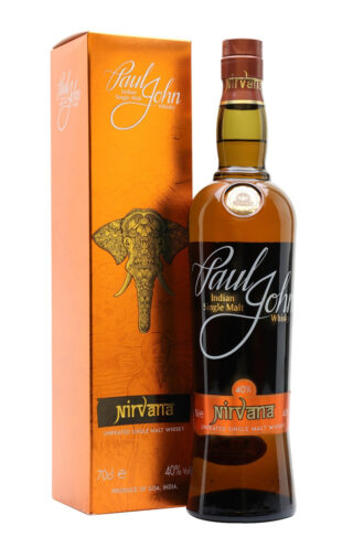 PAUL JOHN INDIAN SINGLE MALT WHISKY NIRVANA PEATED