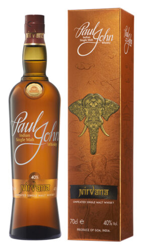 PAUL JOHN INDIAN SINGLE MALT WHISKY NIRVANA UNPEATED