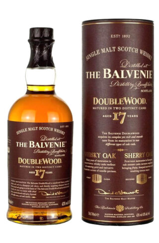 THE BALVENIE DOUBLEWOOD AGED 17 YRS SINGLE MALT WHISKY