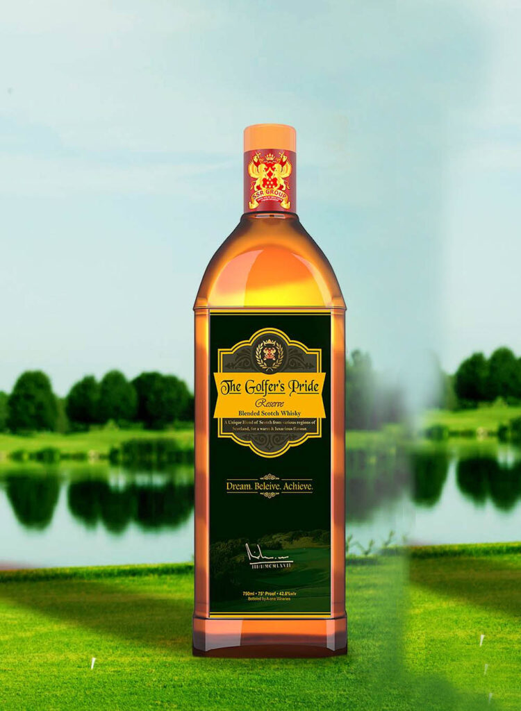 THE GOLFER'S PRIDE PREMIUM GOLD WHISKY (1000 ml)