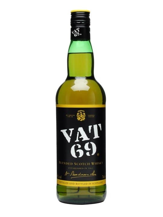 VAT 69 BLENDED SCOTCH WHISKY