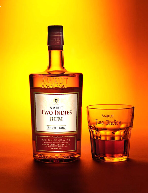 AMRUT TWO INDIES RUM (500 ml)